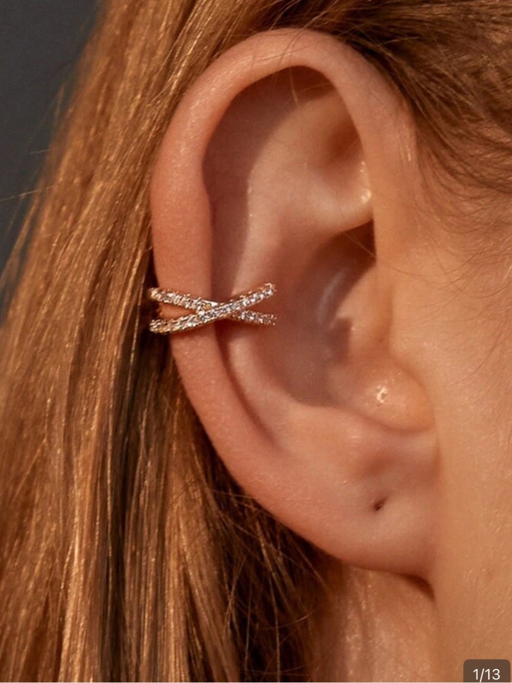 1 Pair Minimalist Leaf Ear Cuff No Piercing Required
Adjustable Earrings clip on